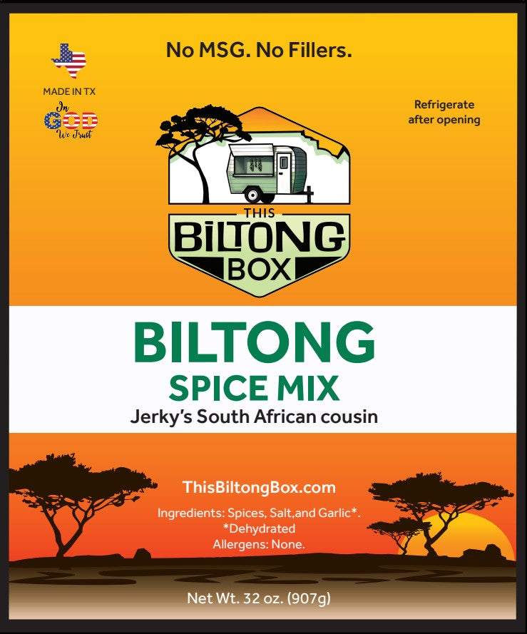 Biltong Spice Packet