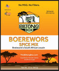 Boerewors Spice Packet